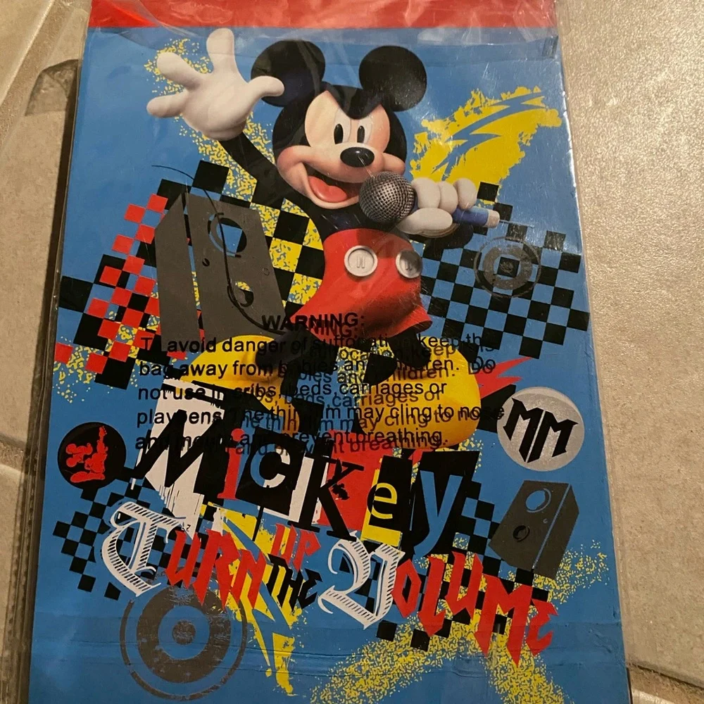 Mickey Mouse school Supplies Set - Blue and Red